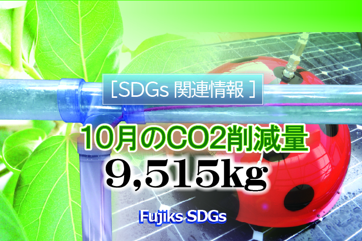 CO2削減量の報告